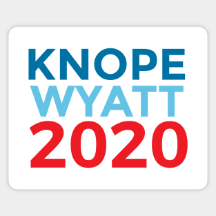 Parks and Recreation - Leslie Knope Benn Wyatt 2020 Sticker